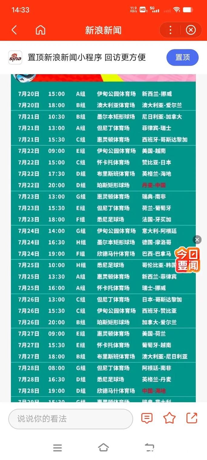 全面解析2023世界杯比赛计划与赛程安排 全面解析2023世界杯比赛计划与赛程安排